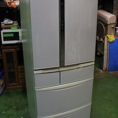 Panasonic 12年式 NR-FTM476S-H 470L 冷蔵庫 6ドア ファミリータイプ 