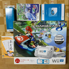 完動品  WiiU 32GBマリオカート8セット