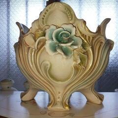 ロココ調家具　インテリアセット　姫　プリンセス　ピンク　クローゼット　台　テーブル　スタンド　小物　鉢植え