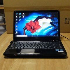 ご購入頂きました 難あり NEC Lavie PC-LS350B...