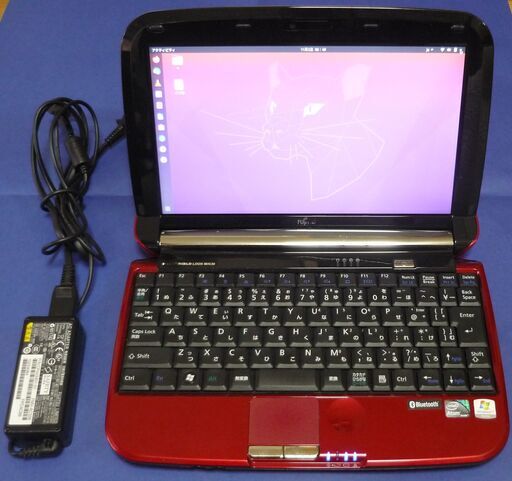 ☆Ｗｉｎｄｏｗｓ以外のOS、例えば豊富なアプリの使用や評価が比較的試しやすいリナックス系のＯＳの体験用にいかがでしょうか？:やや難ありの富士通モバイル・ノート・パソコン:FMV-BIBLO LOOX M/G30:●サイズ 270x35.2x189mm、重量 1.2ｋｇ:元WINDOWS７Starterで稼働してましたが、今:リナックス系ＯＳで稼働中