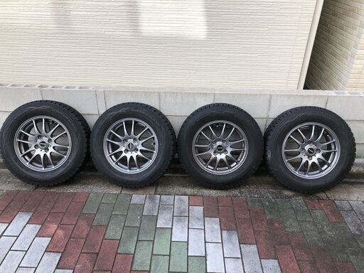 【決まりました】スタッドレス185/70R14 アルミ付き4本 決まりました】スタッドレス185/70R14 アルミ付き4本