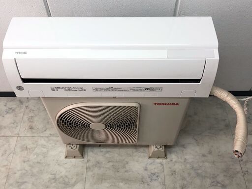 【80A・税込み】東芝 エアコン(おもに6畳用) RAS-F221M 19年製【PayPay使えます】