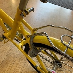 ⭐️POP YELLOW⭐️Rainbow 20インチ折り畳み自転車 レインボー 