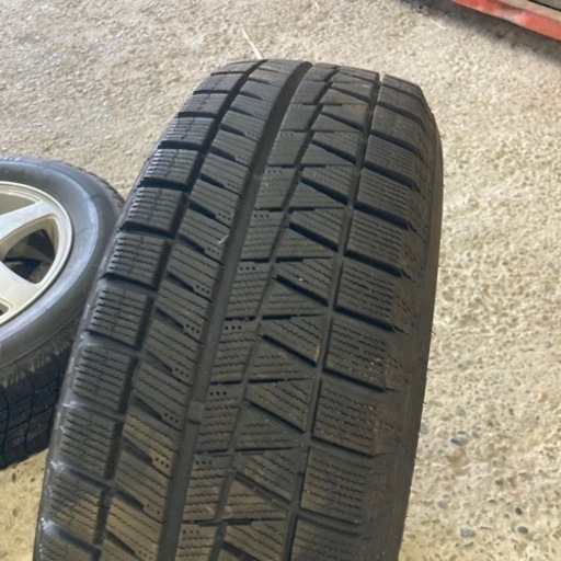 195/65R15 7分山スタッドレス、ホイールセット