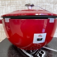 【愛品館江戸川店】ストウブ ワナベ L チェリー未使用品 ID101-024839-007