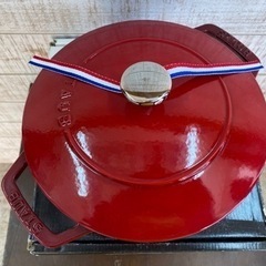 【愛品館江戸川店】ストウブ ワナベ L チェリー未使用品 ID101-024839-007