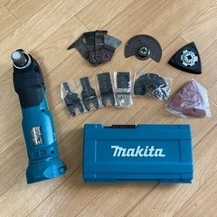 makita 18Vマルチツール　美品中古　カットソー10枚付き！