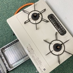 【ご来店限定】＊リンナイ プロパンガスコンロ 2020年製＊1115-2