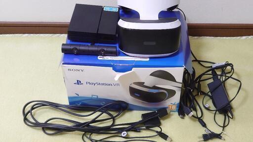 【値下げ】プレイステーションVR(PS VR)北米版・カメラ付【宇治市での受取の場合、値引き有り】