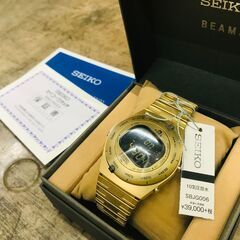 SEIKO × GIUGIARO DESIGN|BEAMS EXCLUSIVE SPEEDMASTER デジタル ウォッチ