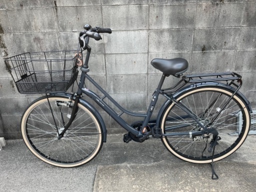 26インチ6段変速オートライト付シティーサイクル