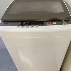 【ネット決済・配送可】洗濯機7キロ（アクア2017年製）値下げしました