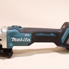 【苫小牧バナナ】良品 マキタ GA412DRGX 充電式 ディスクグラインダ 100mm 18 バッテリーBL1860B×2個 付属あり♪