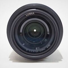 【苫小牧バナナ】Panasonic/パナソニック H-H025 LUMIX G デジタル一眼カメラ用交換レンズ 25mm/F1.7の大口径標準単焦点レンズ♪