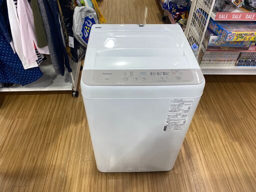 Panasonic(パナソニック)の全自動洗濯機を紹介します！！トレジャー・ファクトリーつくば店