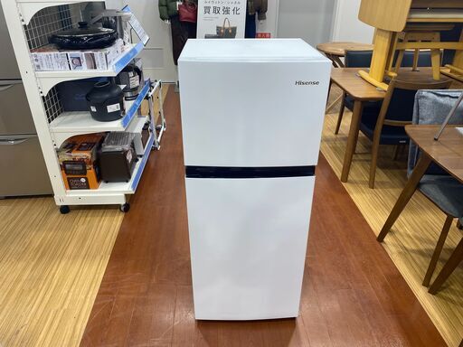 Hisense(ハイセンス)の2ドア冷蔵庫を紹介します！！トレジャー・ファクトリーつくば店