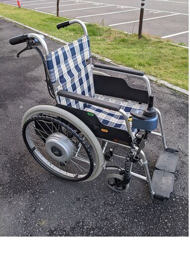 売れ筋 電動介助自走用車椅子150 札幌市内限定販売 