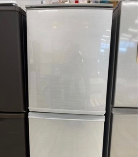 2017年製 SHARP ノンフロン冷凍冷蔵庫 SJ-D14C-S