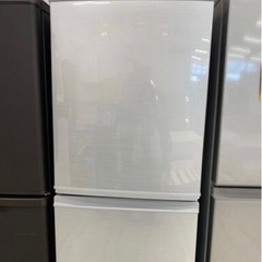 2017年製 SHARP ノンフロン冷凍冷蔵庫 SJ-D14C-S 