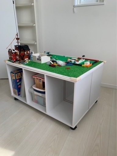 手作りおもちゃ収納テーブルレゴテーブル Sumi 御影の家具の中古あげます 譲ります ジモティーで不用品の処分