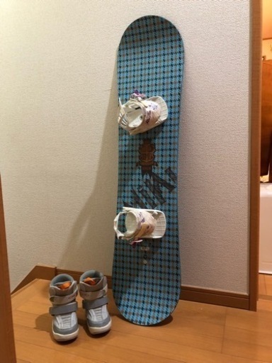 子供 スノーボード3点セット ロシニョール、K2