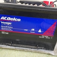 【ネット決済・配送可】ACデルコ　M27MF バッテリー