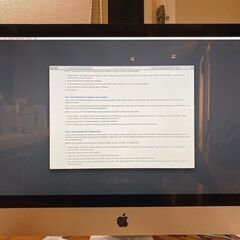 訳アリApple iMac 27インチLate 2009 直取り歓迎