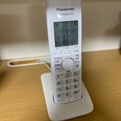 パナソニック　FAX/電話 KX-PD301-W 　子機2台付き