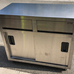 ⭐︎中古品 タニコー 作業台(引出し付き) 900×450×800mm 厨房機器⭐︎