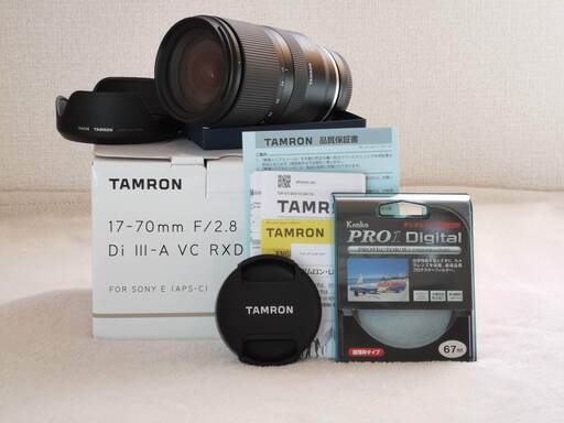 Tamron 17-70mm F2.8 Di III-A VC RXD ソニーEマウント用 (Model B070