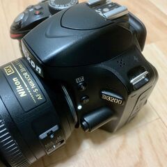 【ネット決済・配送可】Nikon D3200 ［レンズ3本セット...