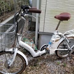 20インチ電動アシスト折りたたみ自転車