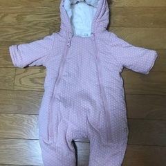 【中古】ベビーギャップ（Baby GAP）ジャンプスーツ・新生児
