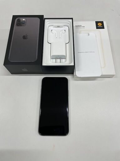 超美品!】iPhone11Pro 256GB スペースグレイ SIMフリー Applecare+