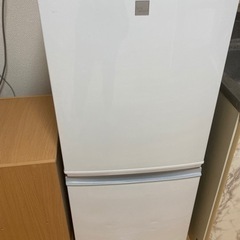 【ネット決済】美品　シャープ冷蔵庫　2ドア2017製