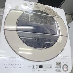 w173【近隣配達可能】SHARP 洗濯機 2018年製 ES-SH7C 7.0k リサイクル 
