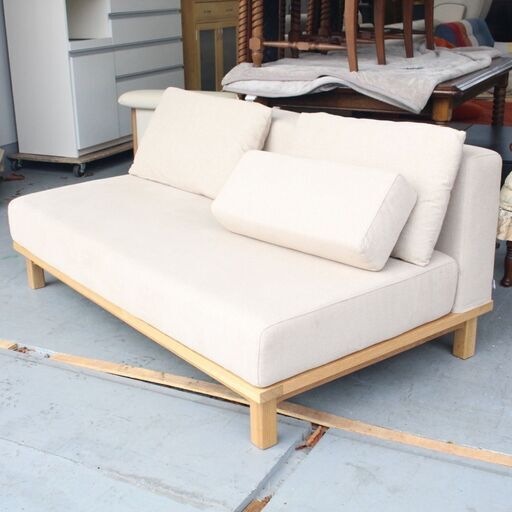 T073) SIEVE 2Pソファ rect.unit sofa ファブリック ワイド シーヴ レクトユニットソファ ラブソファ 家具 インテリア リビング