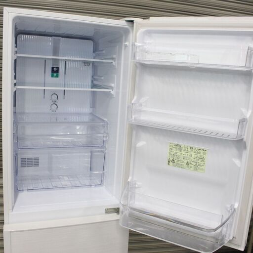 T065) ★美品★ SHARP 2ドア 271L 2018年製 SJ-PD27D シャープ プラズマクラスター ノンフロン冷凍冷蔵庫 単身 一人暮らし 家電 キッチン