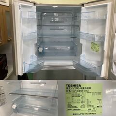商談中 ☆東芝☆GR-E50F 自動製氷機 6D冷蔵庫 2012年 TOSHIBA 501L 