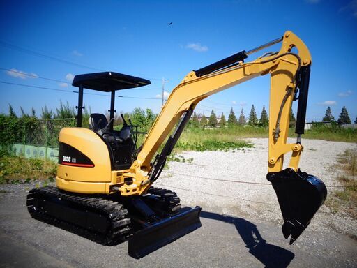 T-0032】CAT 303CCR 3トンクラス 4wayマルチ 全塗装済み 往復配管 