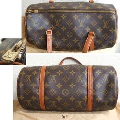 ルイヴィトン モノグラム 旧パピヨン30 M51365 ハンドバッグ 筒型