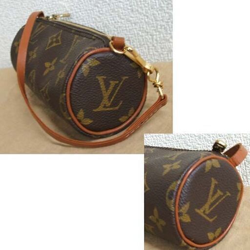 ルイヴィトン モノグラム 旧パピヨン30 M51365 ハンドバッグ 筒型 ポーチ付き L/V ルイ・ヴィトン　LOUIS VUITTON ボストン型　西岡店