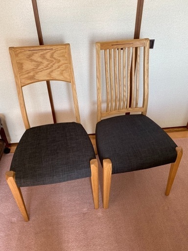 椅子2脚木製売ります