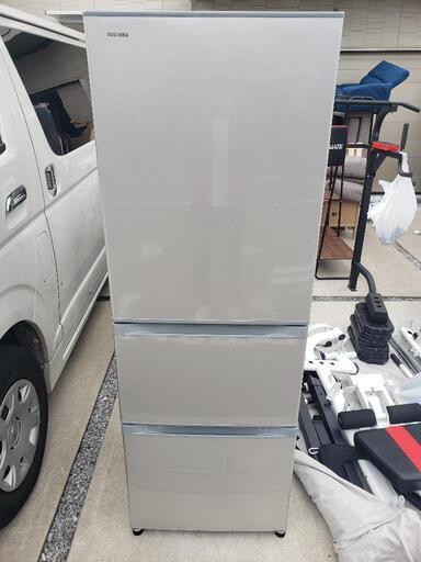 ☆使用半年☆2020年製 TOSHIBA 東芝 ノンフロン冷凍冷蔵庫 VEGETA ベジータ GR-S36S(S) 3ドア 363L シルバー\n\n
