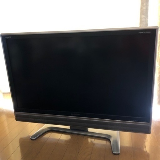 テレビ2008年製 SHARP AQUOS 亀山モデル 37型