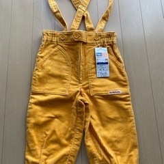 BOBSON キッズ　サスペンダー付きパンツ