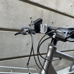 クロスバイク　NESTO ネスト　ガンメタ