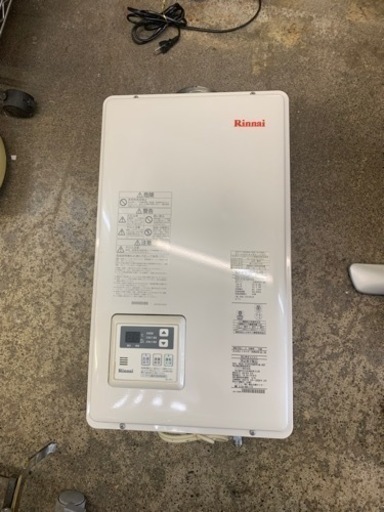 美品　2018年製ガス給湯器・Rinnai RUX-V1615SFFUA-KO 都市ガス