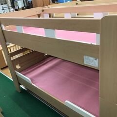 【愛品館八千代店】Granz　グランツ　2段ベッド　白①【愛八BD】 